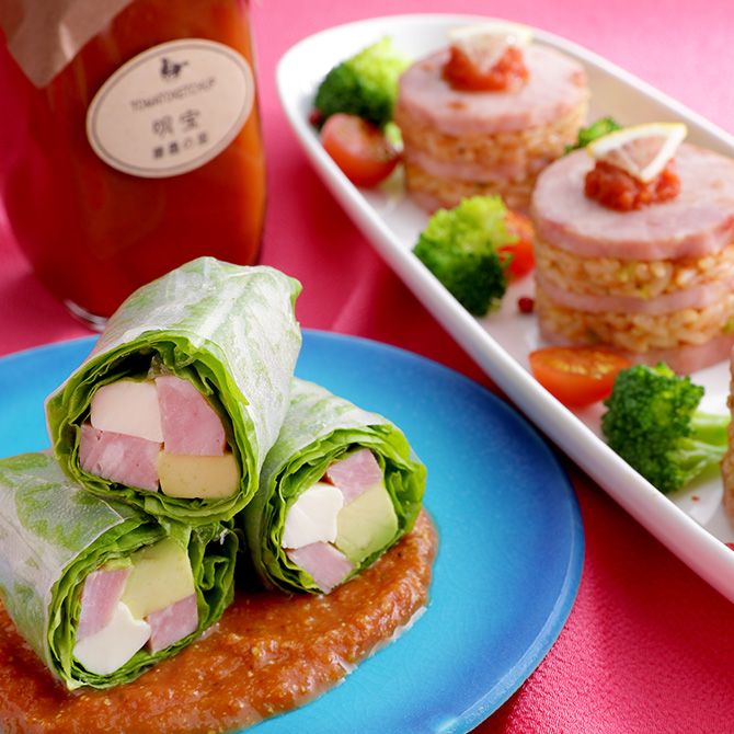 明宝トマトケチャップ｜明宝ハム